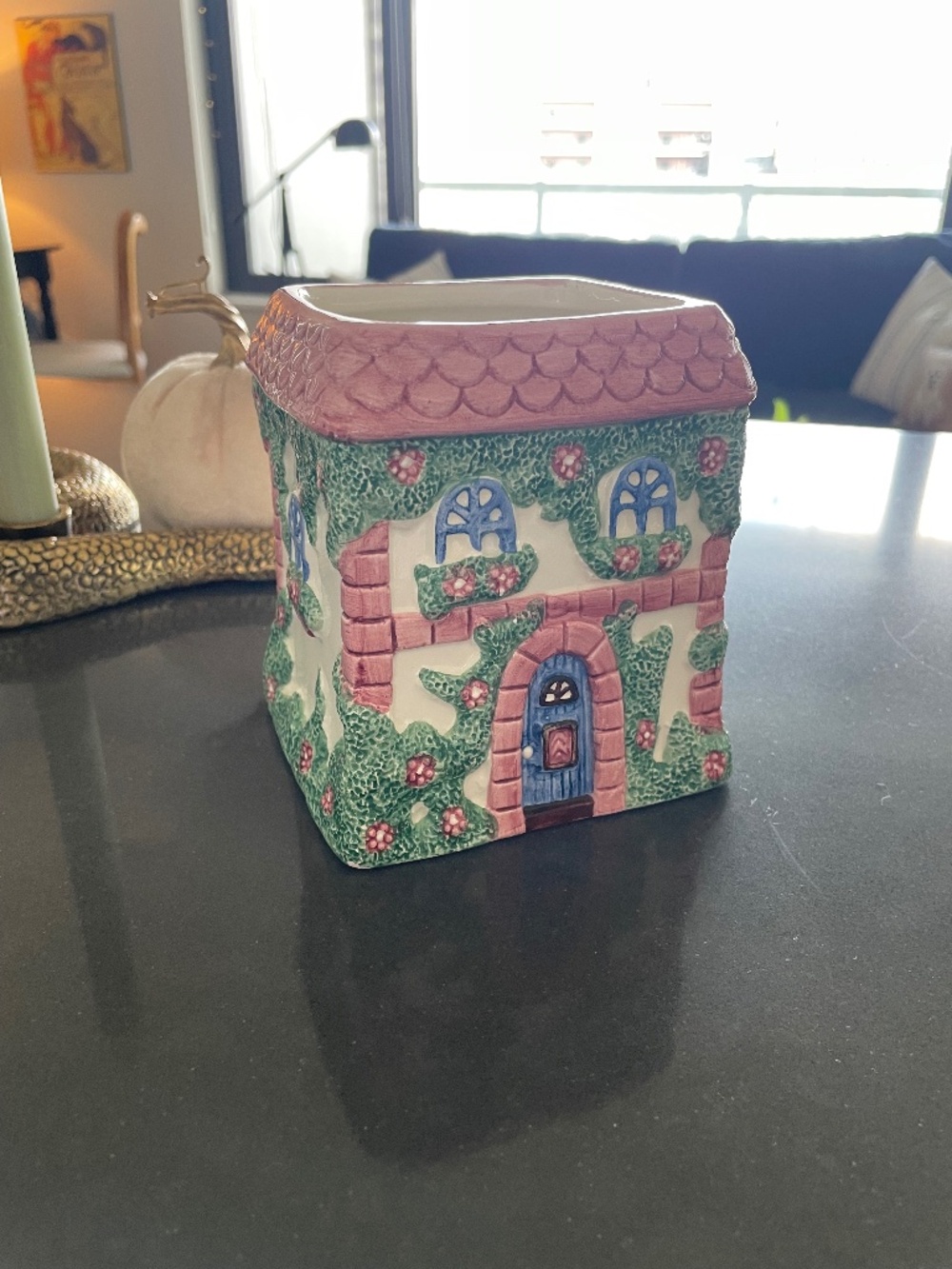 Vintage Avon Country Cottage Jar